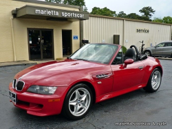2000 BMW M Roadster in Imola Red 2 over Black Nappa
