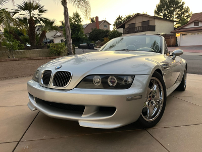 2000 BMW M Roadster in Titanium Silver Metallic over Black Nappa