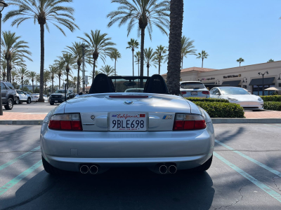 2000 BMW M Roadster in Titanium Silver Metallic over Black Nappa