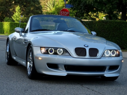 2000 BMW M Roadster in Titanium Silver Metallic over Black Nappa