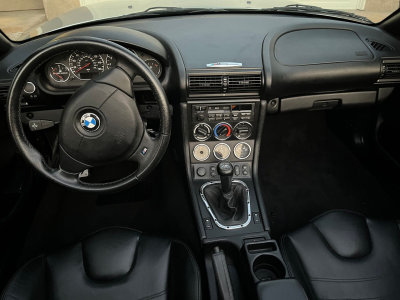 2000 BMW M Roadster in Titanium Silver Metallic over Black Nappa