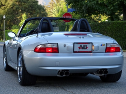 2000 BMW M Roadster in Titanium Silver Metallic over Black Nappa