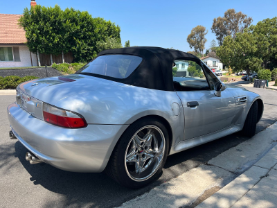 2000 BMW M Roadster in Titanium Silver Metallic over Black Nappa