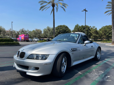 2000 BMW M Roadster in Titanium Silver Metallic over Black Nappa