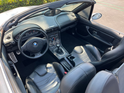 2000 BMW M Roadster in Titanium Silver Metallic over Black Nappa