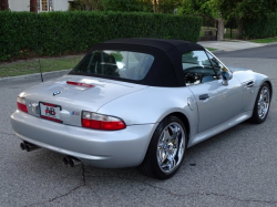 2000 BMW M Roadster in Titanium Silver Metallic over Black Nappa