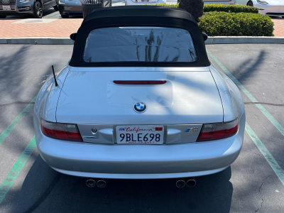 2000 BMW M Roadster in Titanium Silver Metallic over Black Nappa