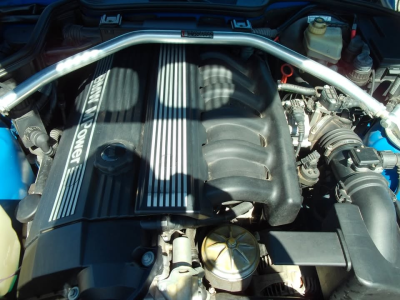 2000 BMW M Roadster in Estoril Blue Metallic over Estoril Blue & Black Nappa