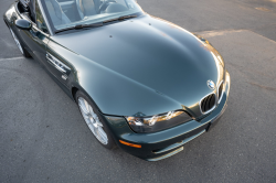 2000 BMW M Roadster in Oxford Green 2 Metallic over Dark Gray & Black Nappa