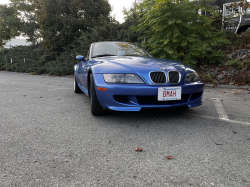 2000 BMW M Roadster in Estoril Blue Metallic over Estoril Blue & Black Nappa