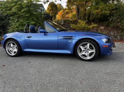 2000 BMW M Roadster in Estoril Blue Metallic over Estoril Blue & Black Nappa