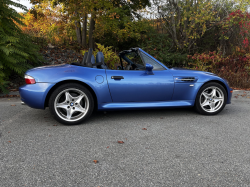 2000 BMW M Roadster in Estoril Blue Metallic over Estoril Blue & Black Nappa