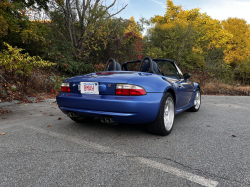 2000 BMW M Roadster in Estoril Blue Metallic over Estoril Blue & Black Nappa