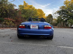 2000 BMW M Roadster in Estoril Blue Metallic over Estoril Blue & Black Nappa