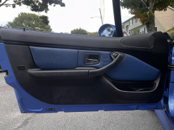 2000 BMW M Roadster in Estoril Blue Metallic over Estoril Blue & Black Nappa