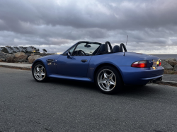 2000 BMW M Roadster in Estoril Blue Metallic over Estoril Blue & Black Nappa