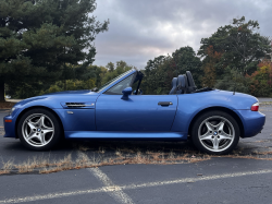 2000 BMW M Roadster in Estoril Blue Metallic over Estoril Blue & Black Nappa