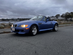 2000 BMW M Roadster in Estoril Blue Metallic over Estoril Blue & Black Nappa