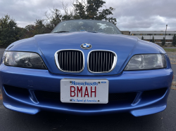 2000 BMW M Roadster in Estoril Blue Metallic over Estoril Blue & Black Nappa