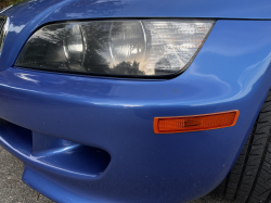2000 BMW M Roadster in Estoril Blue Metallic over Estoril Blue & Black Nappa