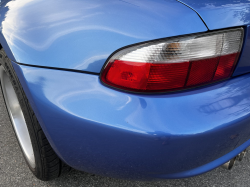 2000 BMW M Roadster in Estoril Blue Metallic over Estoril Blue & Black Nappa