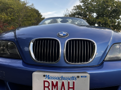 2000 BMW M Roadster in Estoril Blue Metallic over Estoril Blue & Black Nappa