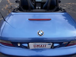 2000 BMW M Roadster in Estoril Blue Metallic over Estoril Blue & Black Nappa