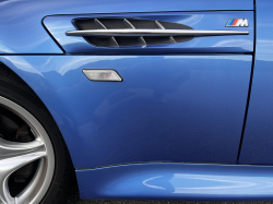 2000 BMW M Roadster in Estoril Blue Metallic over Estoril Blue & Black Nappa