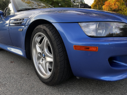 2000 BMW M Roadster in Estoril Blue Metallic over Estoril Blue & Black Nappa