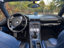 2000 BMW M Roadster in Estoril Blue Metallic over Estoril Blue & Black Nappa