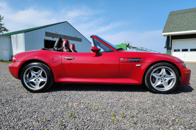 2000 BMW M Roadster in Imola Red 2 over Imola Red & Black Nappa