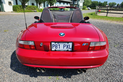 2000 BMW M Roadster in Imola Red 2 over Imola Red & Black Nappa