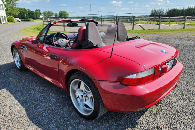 2000 BMW M Roadster in Imola Red 2 over Imola Red & Black Nappa