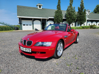 2000 BMW M Roadster in Imola Red 2 over Imola Red & Black Nappa