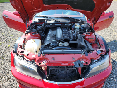 2000 BMW M Roadster in Imola Red 2 over Imola Red & Black Nappa