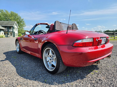2000 BMW M Roadster in Imola Red 2 over Imola Red & Black Nappa