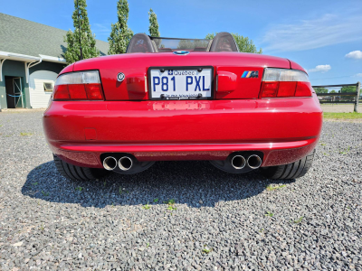 2000 BMW M Roadster in Imola Red 2 over Imola Red & Black Nappa