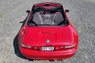 2000 BMW M Roadster in Imola Red 2 over Imola Red & Black Nappa