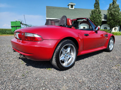2000 BMW M Roadster in Imola Red 2 over Imola Red & Black Nappa