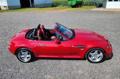 2000 BMW M Roadster in Imola Red 2 over Imola Red & Black Nappa