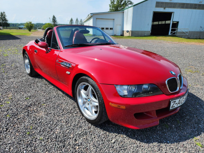2000 BMW M Roadster in Imola Red 2 over Imola Red & Black Nappa