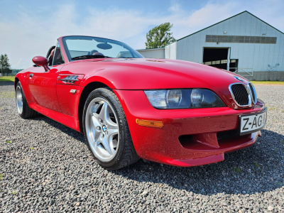 2000 BMW M Roadster in Imola Red 2 over Imola Red & Black Nappa