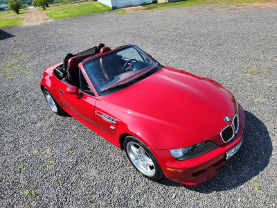 2000 BMW M Roadster in Imola Red 2 over Imola Red & Black Nappa