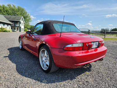 2000 BMW M Roadster in Imola Red 2 over Imola Red & Black Nappa