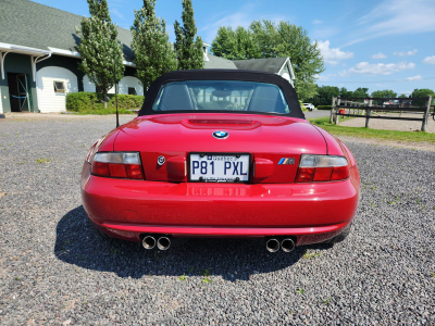 2000 BMW M Roadster in Imola Red 2 over Imola Red & Black Nappa