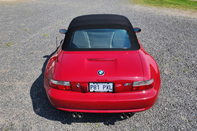 2000 BMW M Roadster in Imola Red 2 over Imola Red & Black Nappa