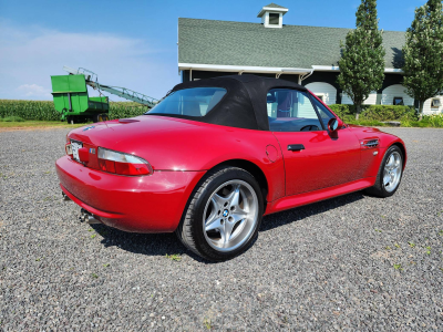 2000 BMW M Roadster in Imola Red 2 over Imola Red & Black Nappa