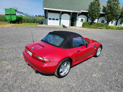 2000 BMW M Roadster in Imola Red 2 over Imola Red & Black Nappa