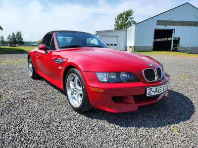 2000 BMW M Roadster in Imola Red 2 over Imola Red & Black Nappa