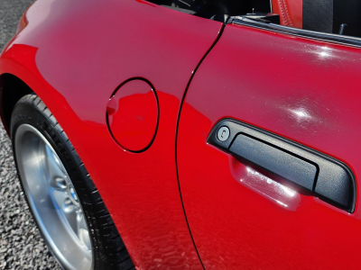 2000 BMW M Roadster in Imola Red 2 over Imola Red & Black Nappa
